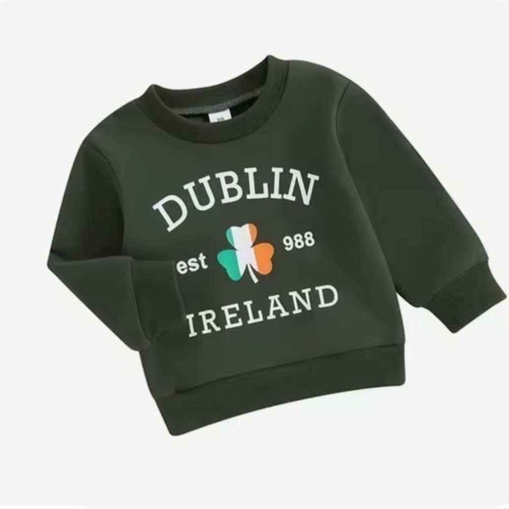 New “Dublin” Ireland sweatshirt size 4-5